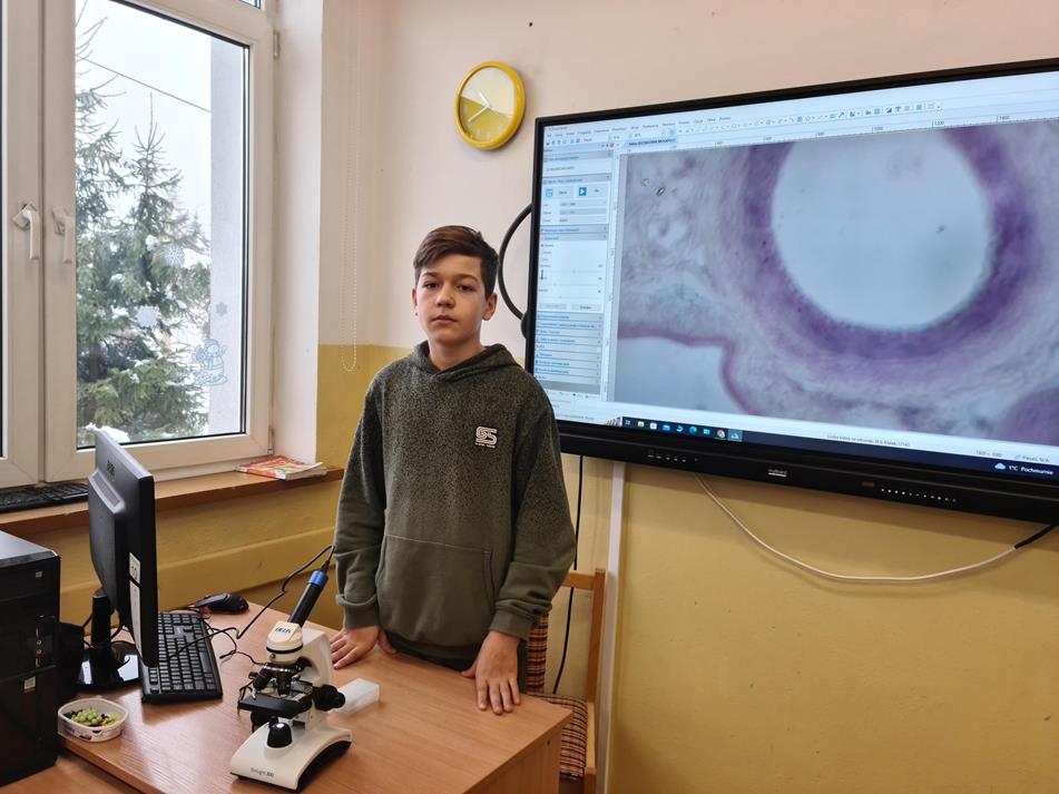 Laboratoria przyszłości w pracowni biologicznej
